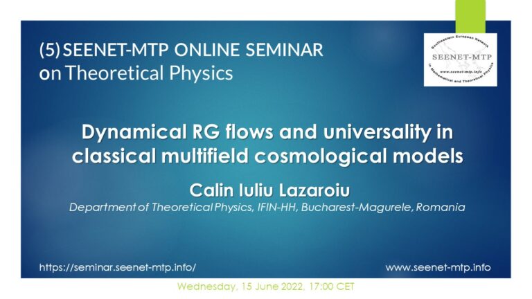 Dynamical RG flows and universality in classical multifield cosmological models
